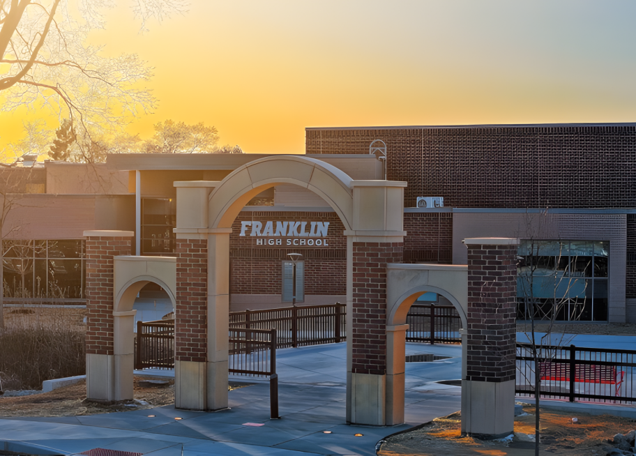 Franklin High School entrance
