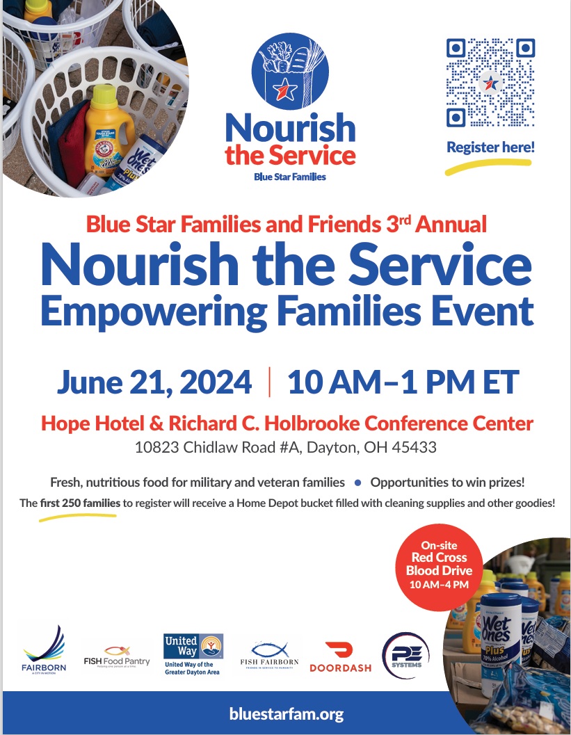 Nourish the Service event flyer