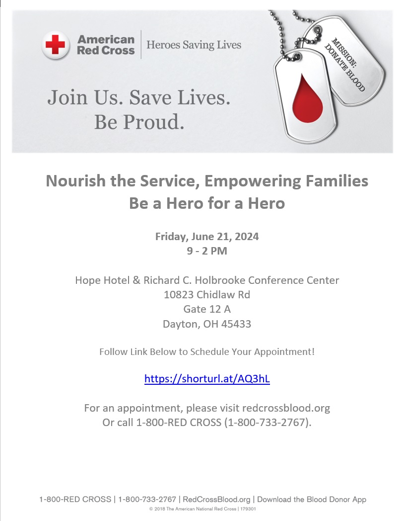 Blood Drive event flyer