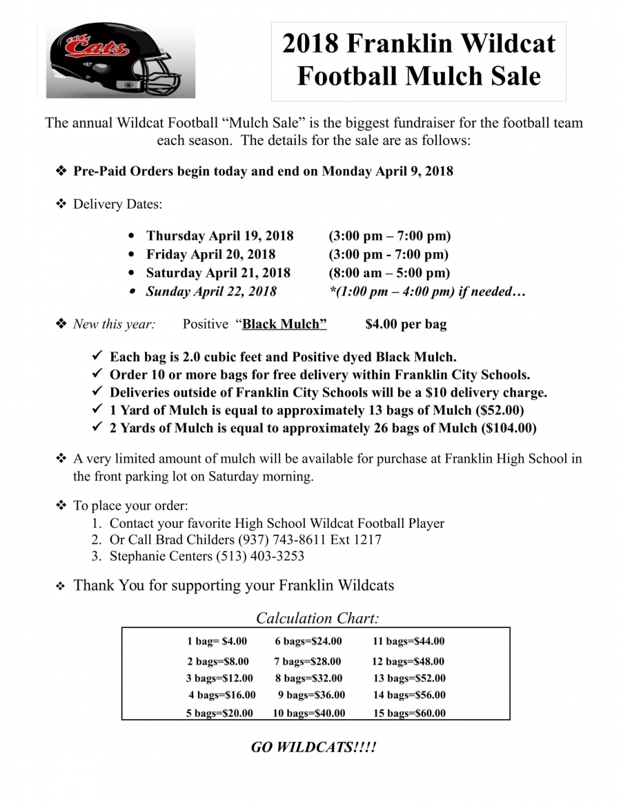 Mulch Flyer Information